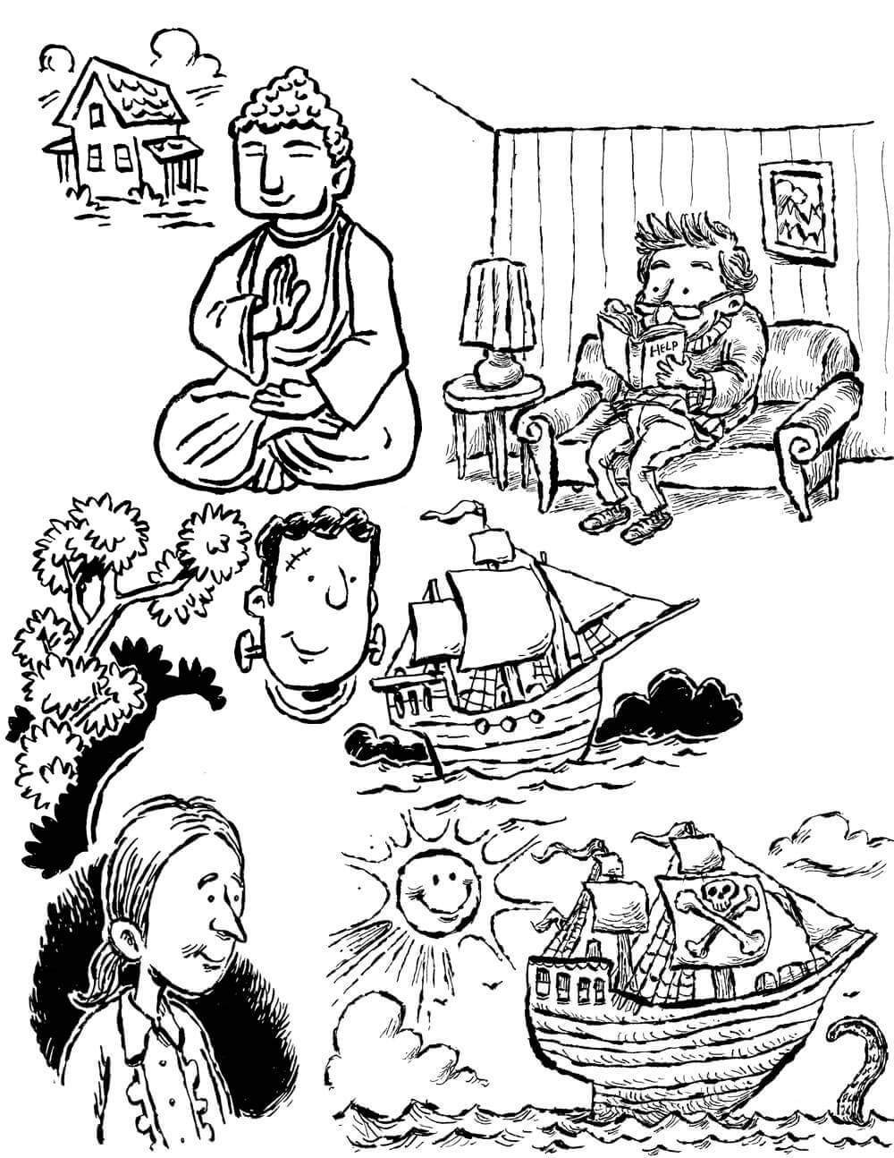Sketchbook outtake by Tom Shannon